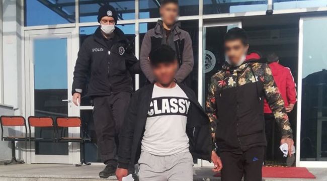Bakkal hırsızları aynı gün yakalanarak tutuklandı
