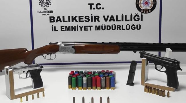 Balıkesir'de polisten 277 şahsa 'Huzur' operasyonu