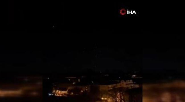 Başkent Kiev'de hava savunma sistemleri devreye girdi