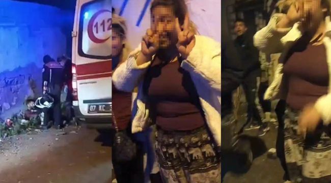 Bıçaklanan gencin karşısında gülüşerek video çektiler, kameraya da poz verdiler