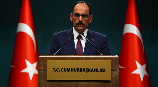 Cumhurbaşkanlığı Sözcüsü Kalın: 'Ukrayna'da sivillerin tahliyesi için ilan edilen ateşkesi memnuniyetle karşılıyoruz'