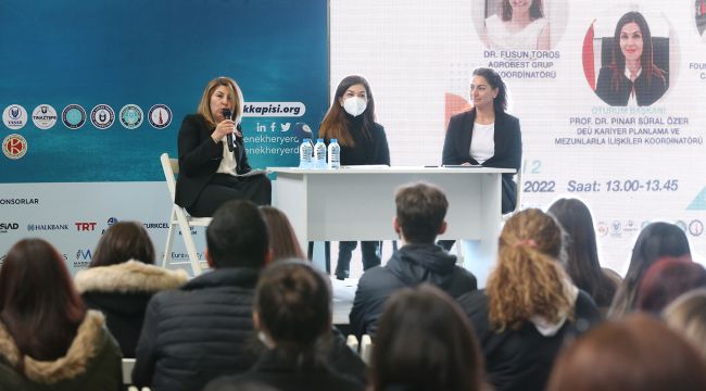 DEÜ'den gençlere kariyer yolunda destek