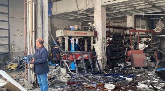 Diyarbakır'da sanayi sitesinde patlama
