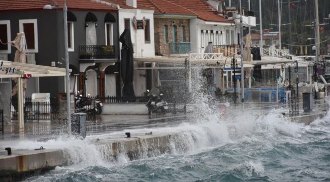 Ege Denizi'nde kuvvetli fırtına bekleniyor