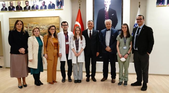Ege Tıp Kosovalı Sağlık Bakanını ağırladı