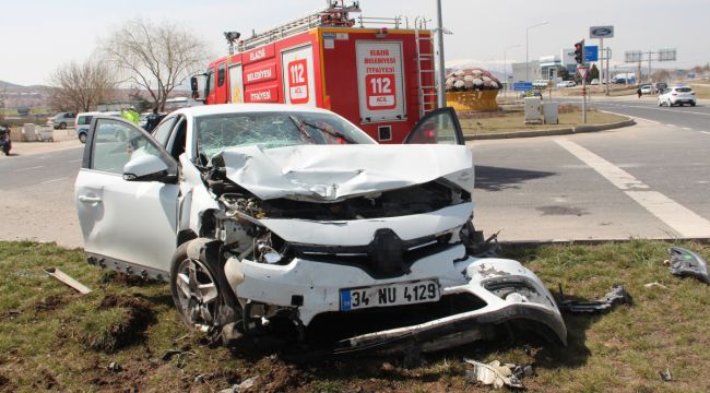 Elazığ'da trafik kazası