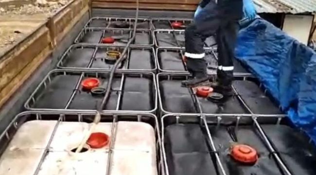 Gaziantep'te kaçak akaryakıt operasyonu