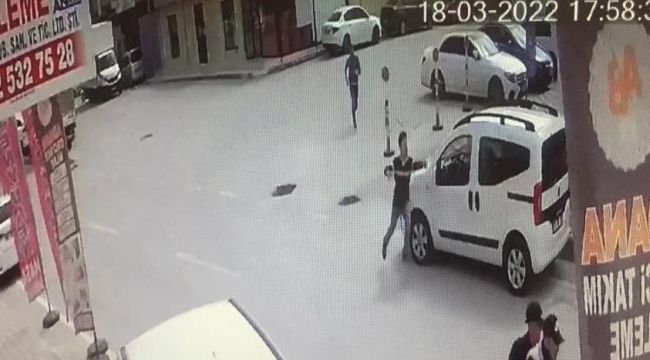 Kapkaç zanlılarını böyle kovaladı