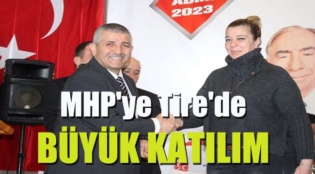 MHP'ye Tire'de Büyük Katılım