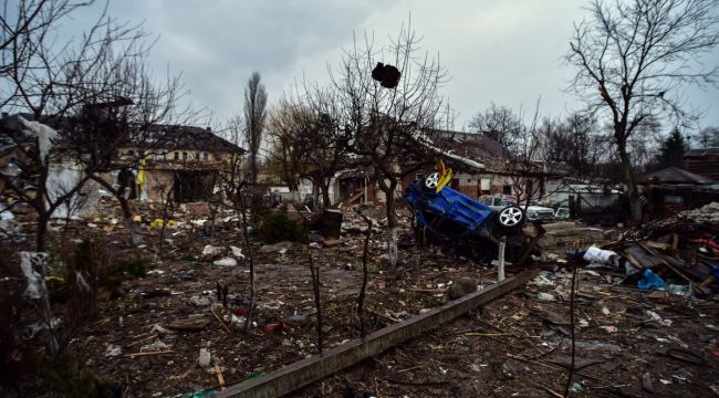 Rus füzelerinin hedef aldığı Jitomir hayalet kente büründü