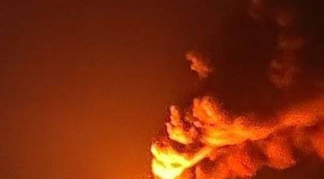 Rus ordusu Lutsk'ta petrol deposunu vurdu