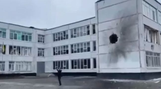 Rus ordusu Ukrayna'da okulu vurdu