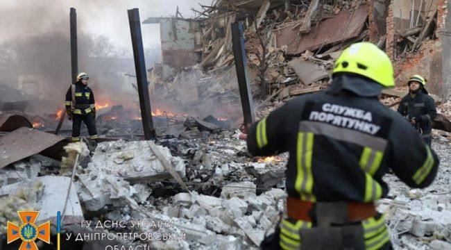 Rusya'dan Dnipro, İvano-Frankivsk ve Lutsk kentine saldırı