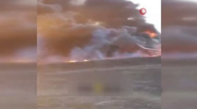 Rusya, Lugansk'ta petrol işleme tesisini vurdu