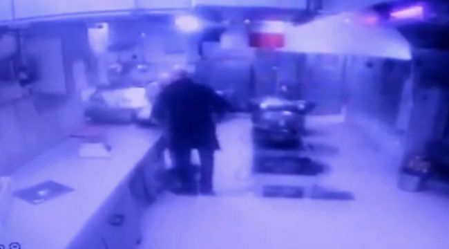 Taksim'de ünlü muhallebicide dehşet anları