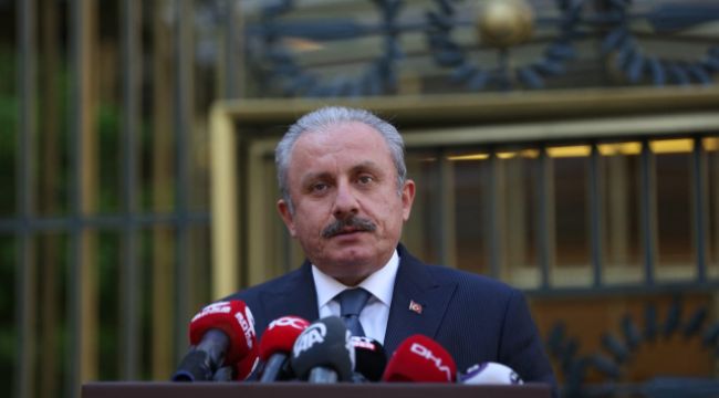 TBMM Başkanı Şentop'un Slovenya temasları