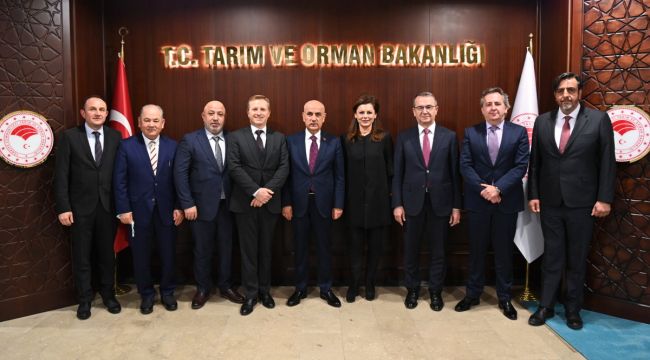 TGDF'den Bakan Kirişçi'ye ziyaret