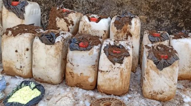 Tunceli'de teröristlerin inlerine girildi