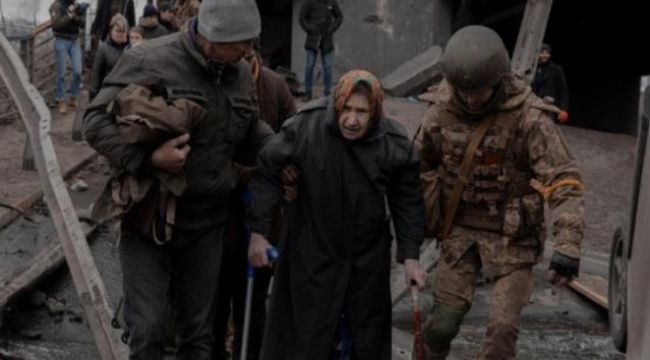 Ukrayna'da göz dolduran fedakarlık