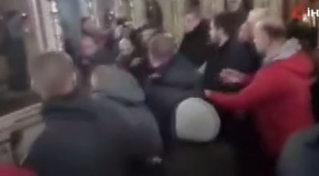 Ukrayna'da Rusya yanlısı kilisenin papazı ve rahibi gözaltına alındı