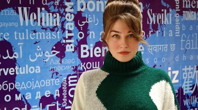Ukraynalı üniversite öğrencisi Yulııa Tosun: Ukrayna'da olsam bir yere kaçmak istemezdim