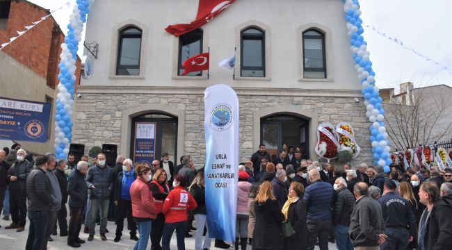 Urla Esnaf ve Sanatkârlar Odası’ndan görkemli açılış