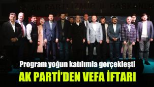 AK Parti'den Vefa iftarı: Program yoğun katılımla gerçekleşti