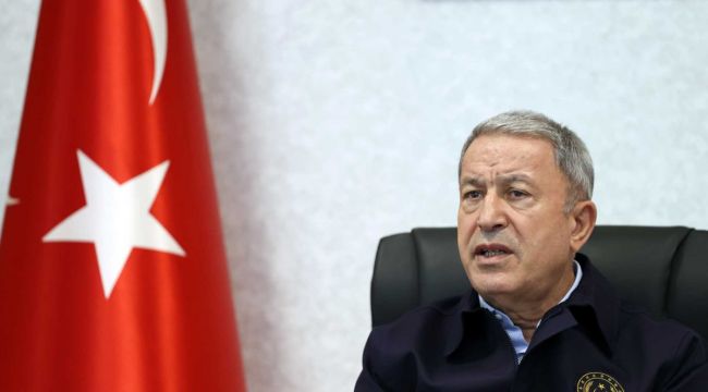 Bakan Akar'dan Pençe Kilit Operasyonu'na yönelik kritik açıklamalar
