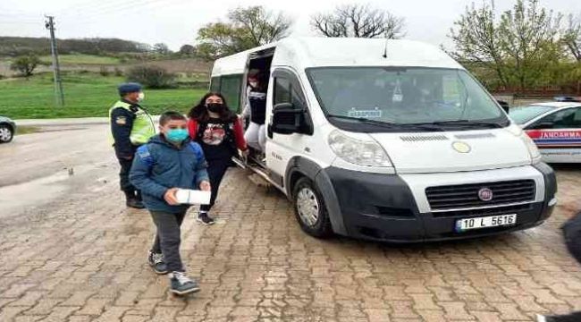 Balıkesir'de jandarmadan 'Huzur' operasyonu
