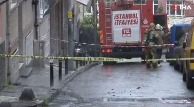 Beyoğlu'nda korkutan patlama