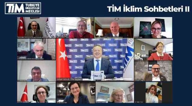 Birleşik Krallık Türkiye Büyükelçisi TİM İklim Sohbetleri'nin konuğu oldu