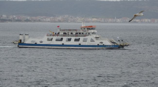 Bozcaada seferlerine fırtına engeli
