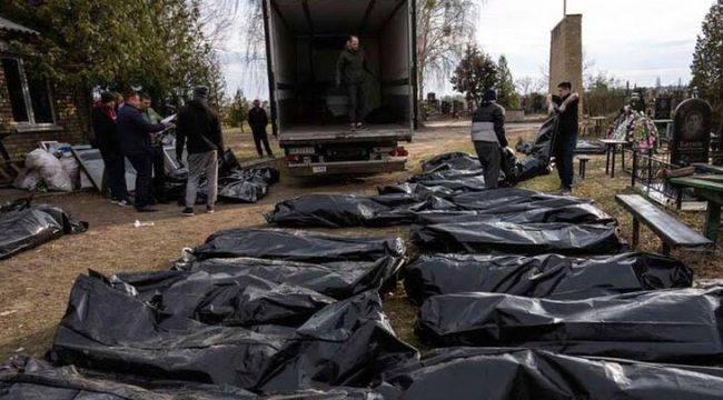 Bucha'da 320 cansız bedenin olduğu toplu mezarlar bulundu