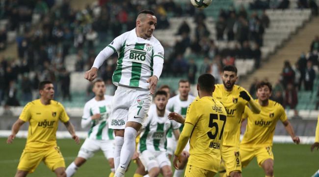 Bursaspor zorlu İstanbulspor deplasmanında