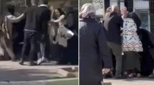Dilenciler tekme-tokat birbirine girdi! 'Burası benim bölgem'