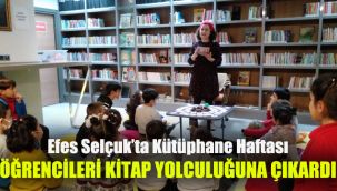 Efes Selçuk'ta Kütüphane Haftası dolu dolu geçti