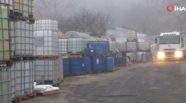 Gaziosmanpaşa'da fabrikadaki kazan patladı, koku etrafa yayıldı