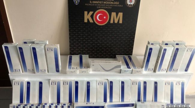 Hatay'da kaçak sigara operasyonu