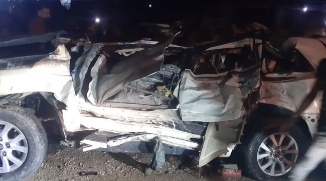 Irak'ta feci trafik kazası
