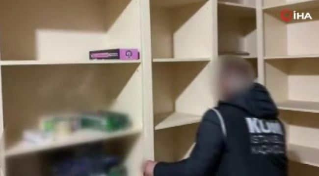 İstanbul'da kaçak tütün satıcılarına operasyon