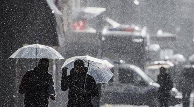 İstanbul'da sağanak yağış uyarısı