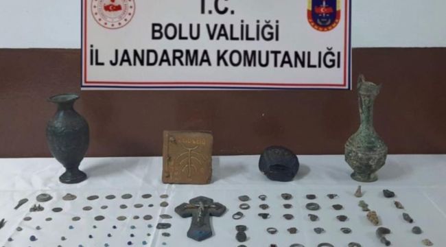 Jandarmadan tarihi eser operasyonu
