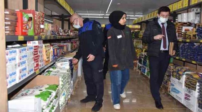 Kartepe'de market denetimleri sürüyor