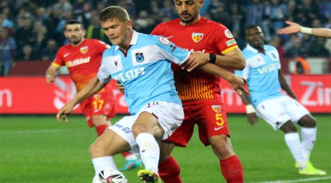 Kayserispor Trabzonspor'a karşı 3 maçını da kaybetti