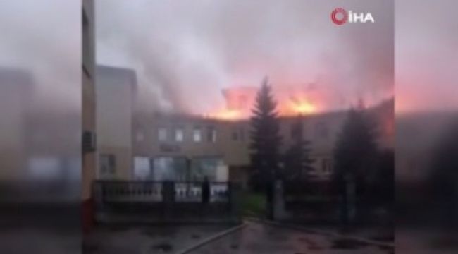 Rus ordusu, Donetsk'te hastaneyi vurdu