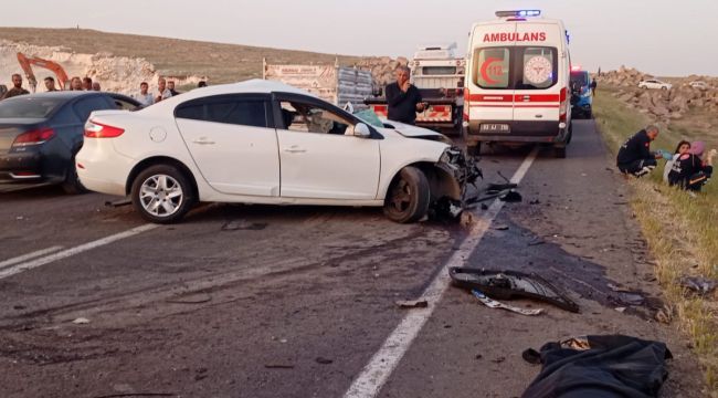 Şanlıurfa'da feci kaza