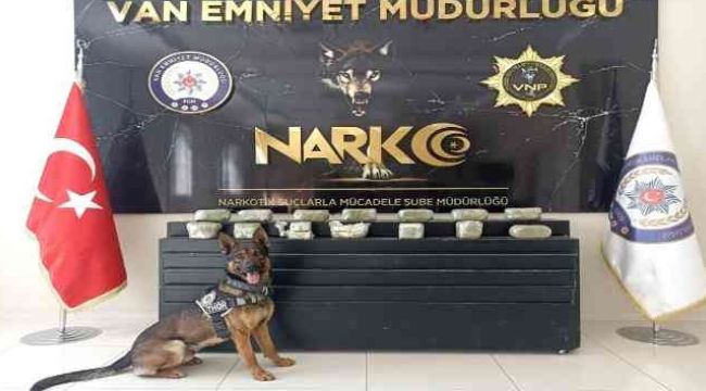 Van'da 15 kilo 150 gram eroin ele geçirildi