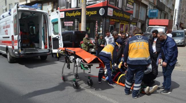 Yayanın hayatı için kendi canını tehlikeye attı