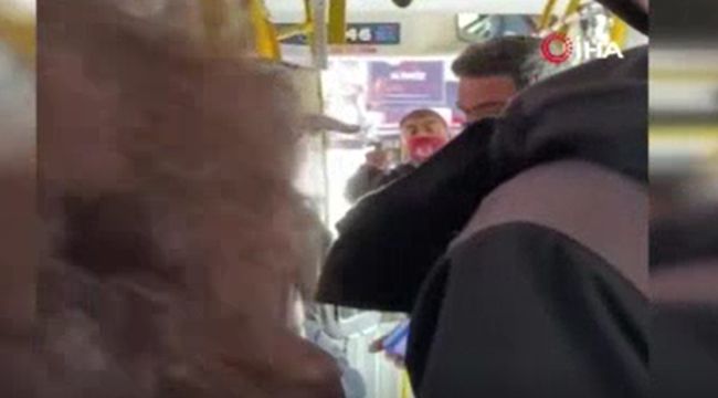 Yolcuyla tartışan şoförün sitemi diğer yolcuları gülme krizine soktu