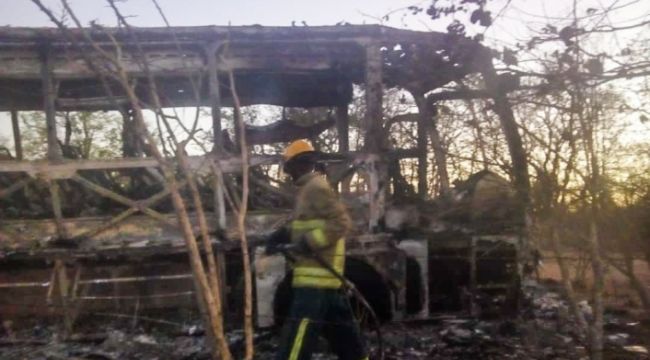 Zimbabwe'de otobüs kazası